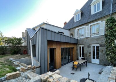Extension d’une maison de ville, Avranches 50